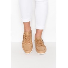 Night Tan Leather Zip Sneaker